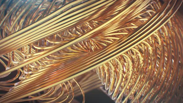 Golden Luxury Strings Loop