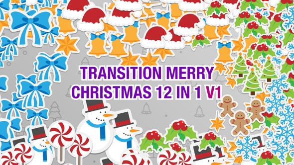 Transition Merry Christmas 12 in 1 Version 1