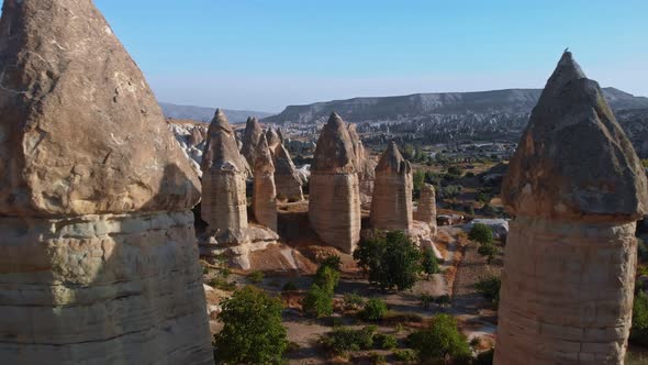 Love Valley of Cappadocia Goreme Turkey alt
