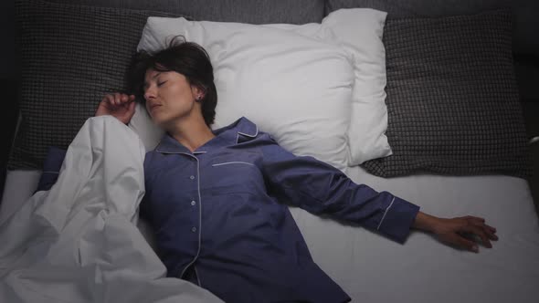 Woman Having Sound Sleep