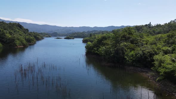 Aerial View of the New Zealand Fjords alt
