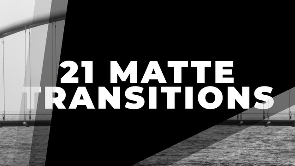 21 Alpha Mattes Transitions