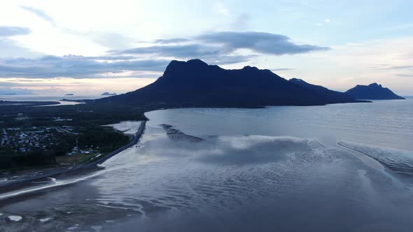 The Beaches at the most southern part of Borneo Island alt