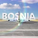 Commercial Airplane Landing Country Bosnia - VideoHive Item for Sale