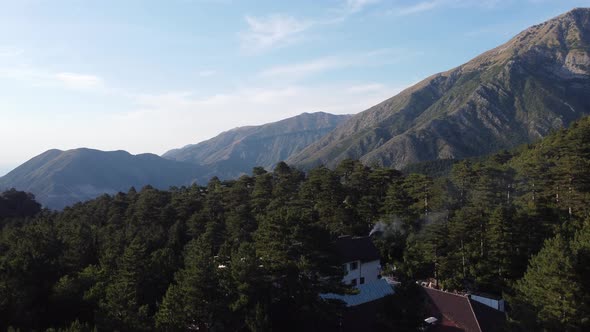 Road in the Mountains of Albania alt