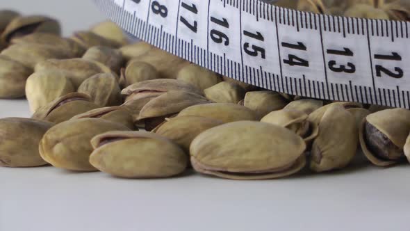 Roasted Pistachio  And Tape Measure Turning alt