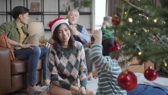 Family, holidays, Christmas concept