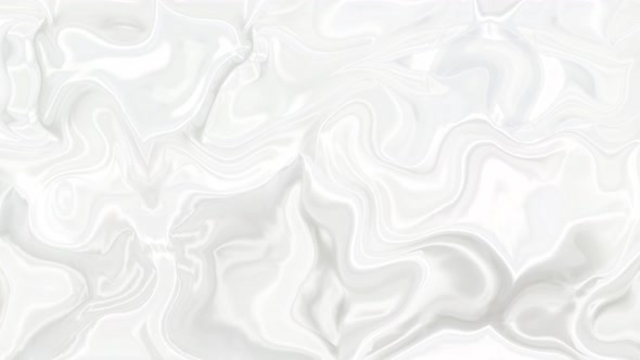 White smooth glossy abstract elegant liquid animation background. alt