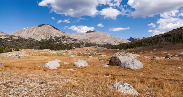 Mount Washakie - Wind River Range - Wyoming - Time lapse alt