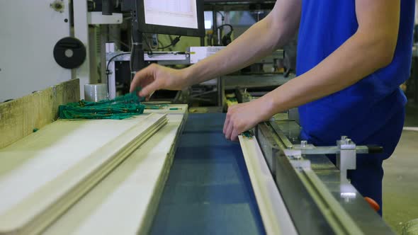 Automatic Production Line of Skirting Boards
