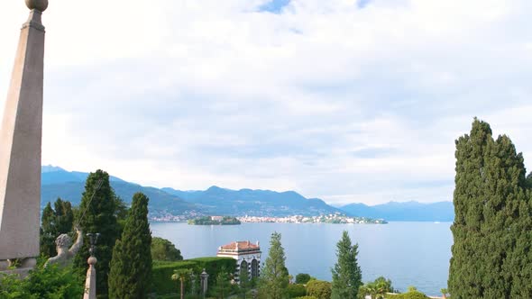 Isola Bella Garden, Lake Maggiore alt