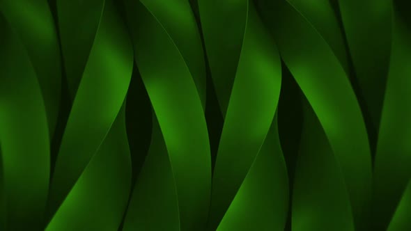 Abstract Elegant Rotating Spiral Green Background