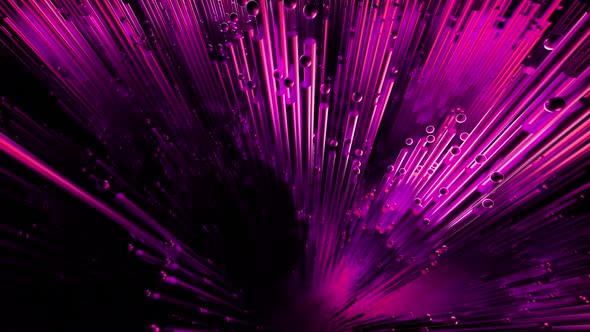 Huge lines grow in 3d format and fall back into abstractions alt