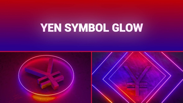 Yen Symbol Glow