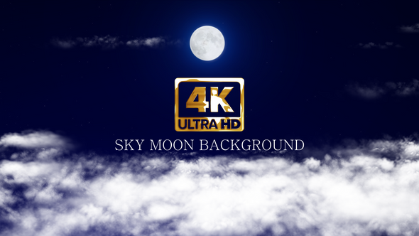 Sky Moon Background