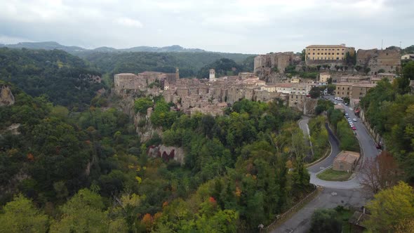 Sorano Medieval Town in Tuscany alt