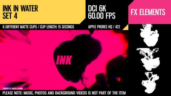 Ink In Water (6K Set 4) alt