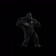 Realistic Gorilla Loop Dance - VideoHive Item for Sale