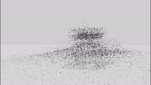 Artificial intelligence or neural network trying to create a shape of a man or a woman alt