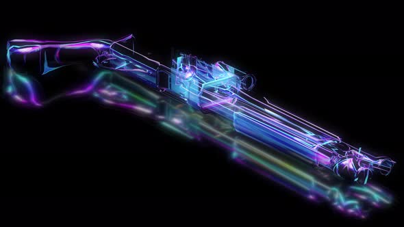 Cyberpunk Skyfi HUD Digital Weapon alt