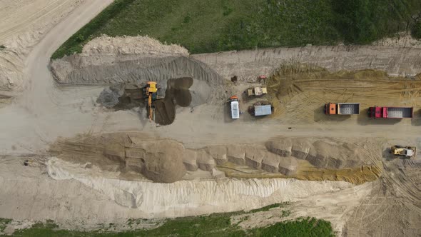 Quarry, Where Clay Is Extracted With The Help Of An Escalator alt