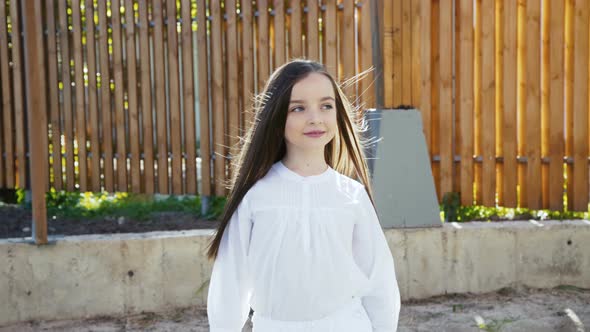 Young Girl Walks alt