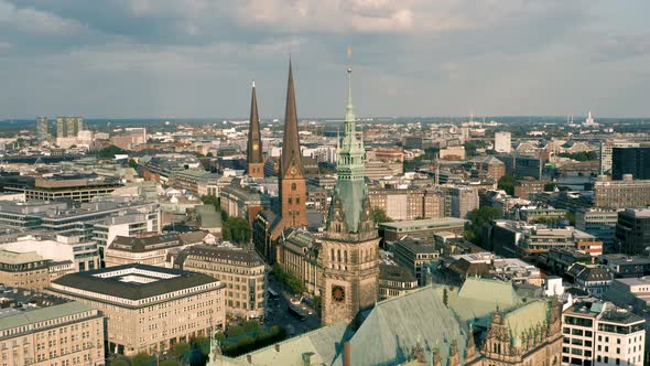 Aerial View of Hamburg alt