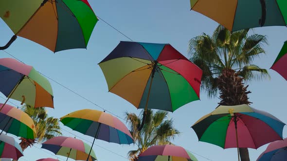 Decoration Colorful Umbrellas