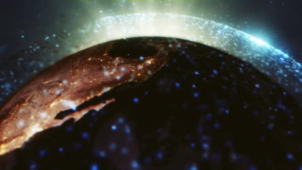 Flying Over The Earth To The Sun alt