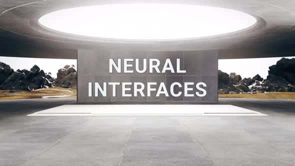Futuristic Room Neural Interfaces
