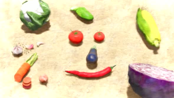 Vegetarian Stop Motion