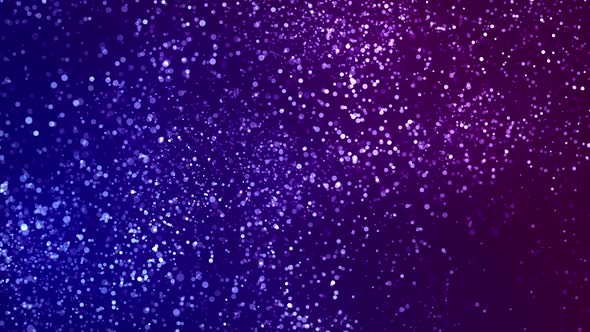 4k Purple Magic Particles
