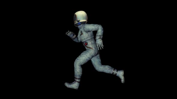 Vintage Astronaut Run alt