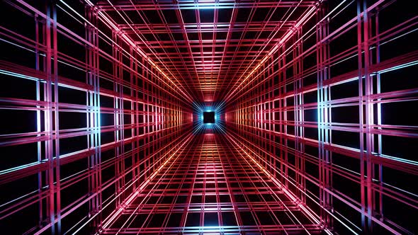 Sci Fi Room Travel Vj Loop Background In Motion 4K alt