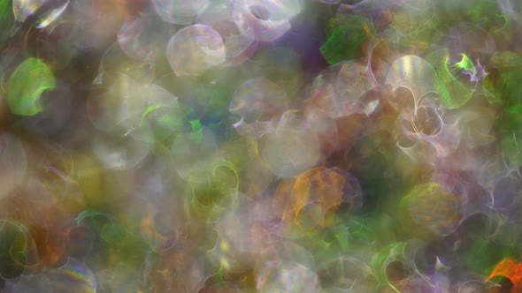 Abstract Background With Multicolor Bokeh 
