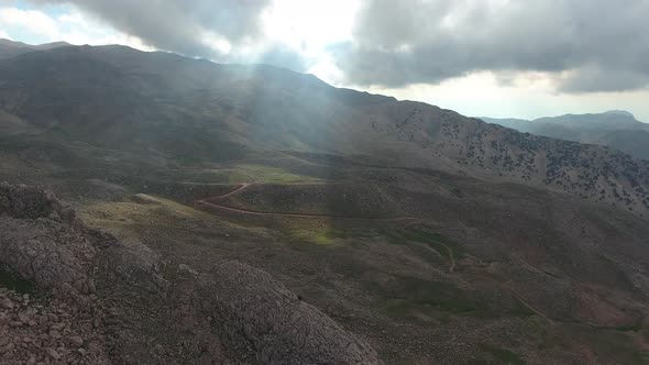 Barren Mountain Topography alt