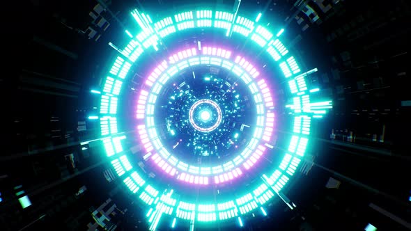 Neon White VJ Loops Background Videohive 24299219 Rapid Download