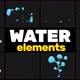 Water Elements // Motion Graphics - VideoHive Item for Sale