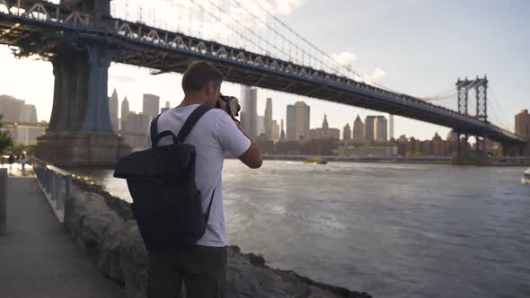 Photographer Taking Pictures of New York