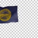 Tacoma City Flag (Washington, USA) on Flagpole with Alpha Channel - 4K - VideoHive Item for Sale