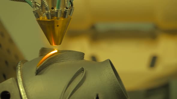 Laser Melting, Powder Spray Manufacturing Technology - Direct Metal Deposition