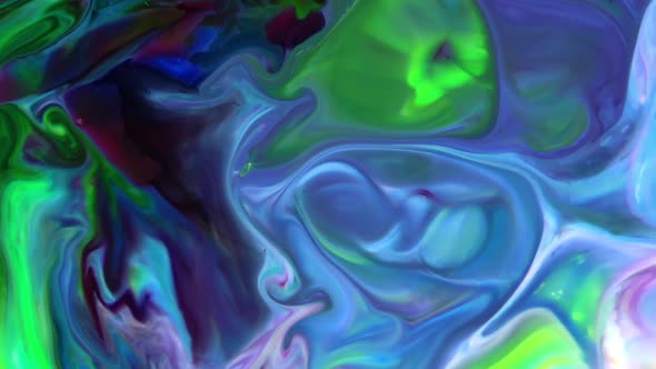 Abstract Paint Spreads And Swirling Texture 218