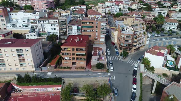 Tarragona From Above in Spain