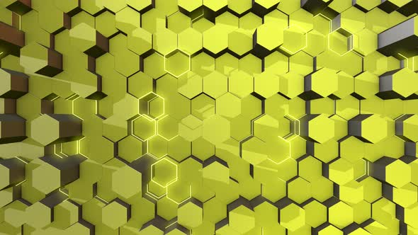 Yellow Hexagon alt