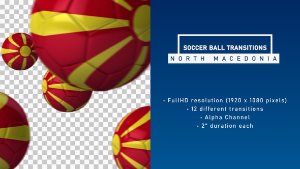Soccer Ball Transitions - North Macedonia
