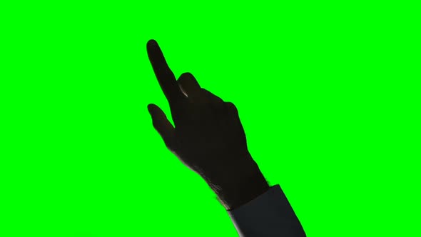 Hand of a person touching digital screen 4k alt