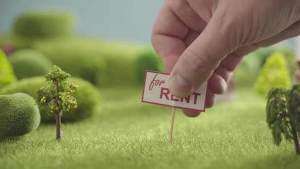 House For Rent Sign alt