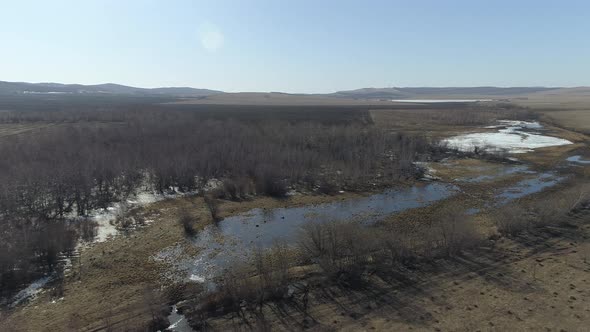 Aerial Spring Landscape alt