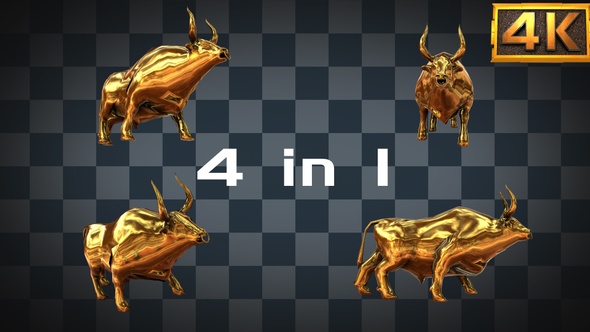 4K Golden Bull Attack