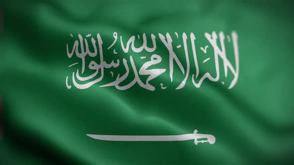 Saudi Flag Front